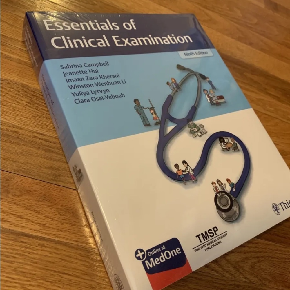ESSENTIALS OF CLINICAL EXAM TEXTBOOK *BRAND NEW*